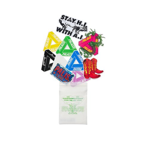 Palace AUTUMN STICKER PACK MULTI - Colorway
