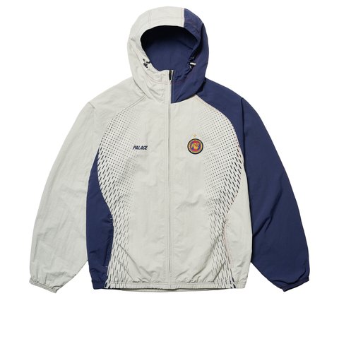 Palace PRO TEAM HOODED SHELL JACKET GREY - Colorway