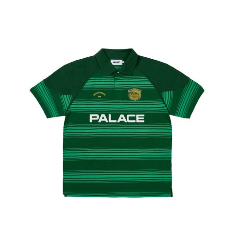 Palace UNION POLO GREEN - Colorway
