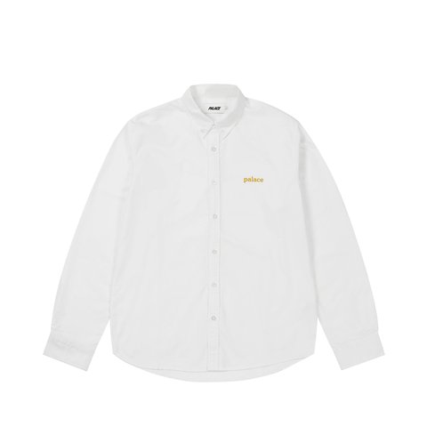 Palace PALACE CLASSIC OXFORD SHIRT WHITE - Colorway