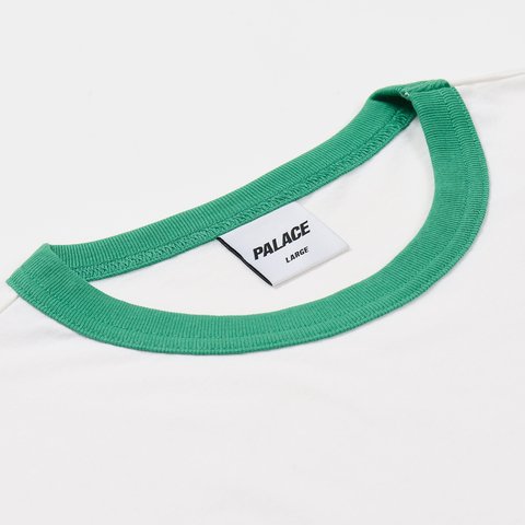 Palace ELIPSE RINGER T-SHIRT WHITE - Colorway