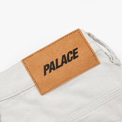 Palace NEEDLE CORD DOUBLE KNEE PANT GREY - Colorway