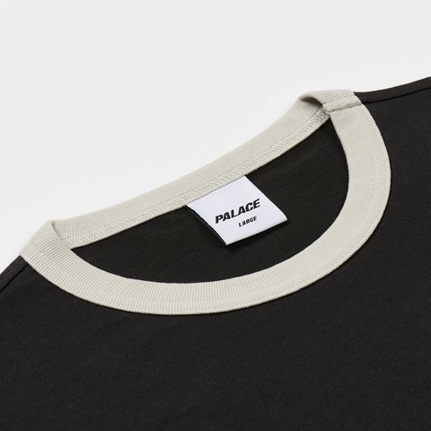 Palace ELIPSE RINGER T-SHIRT BLACK - Colorway