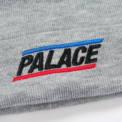 Palace BASICALLY A BEANIE GREY MARL - Colorway