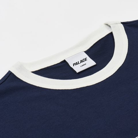 Palace ELIPSE RINGER T-SHIRT NAVY - Colorway
