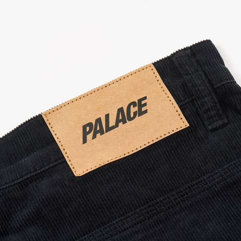 Palace NEEDLE CORD DOUBLE KNEE PANT BLACK - Colorway
