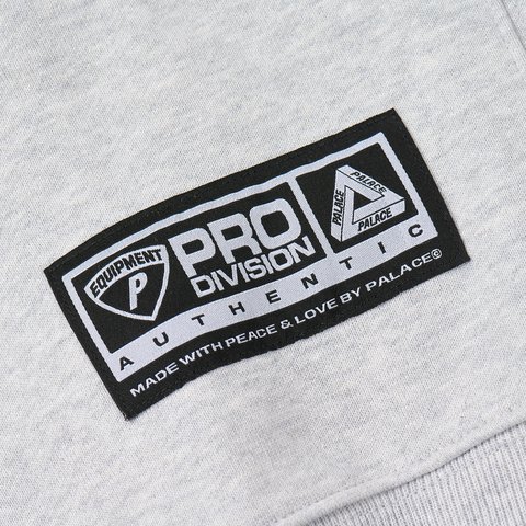 Palace PAL ATHLETICS CREW GREY MARL - Colorway