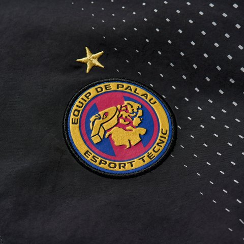 Palace PRO TEAM HOODED SHELL JACKET BLACK - Colorway