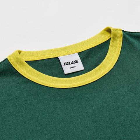 Palace ELIPSE RINGER T-SHIRT RACEY GREEN - Colorway