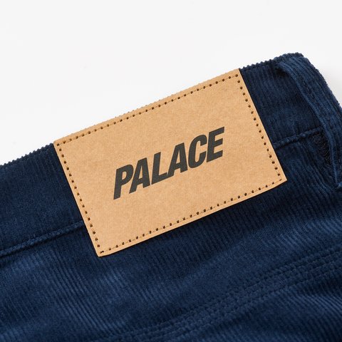Palace NEEDLE CORD DOUBLE KNEE PANT NAVY - Colorway