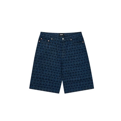 Palace HEART DENIM SHORT INDIGO - Colorway