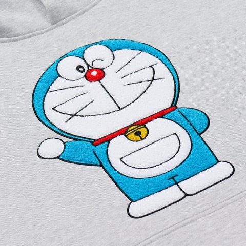 Palace PALACE DORAEMON HOOD GREY MARL - Colorway