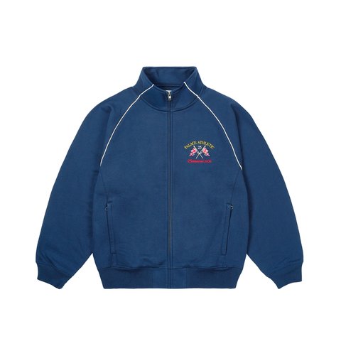 Palace ATHLETIC ZIP FUNNEL NAVY - Colorway