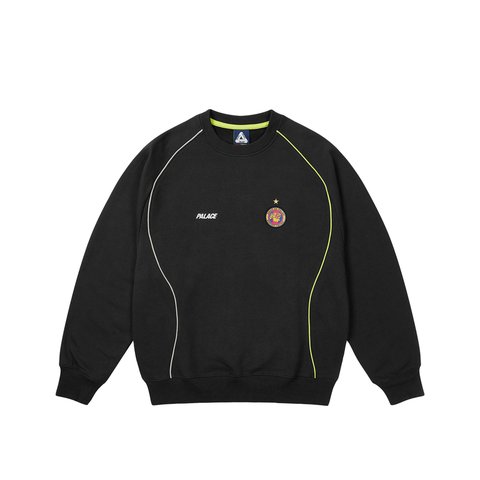 Palace PRO TEAM CREW BLACK - Colorway