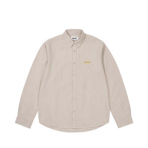 Palace PALACE CLASSIC OXFORD SHIRT STONE - Colorway