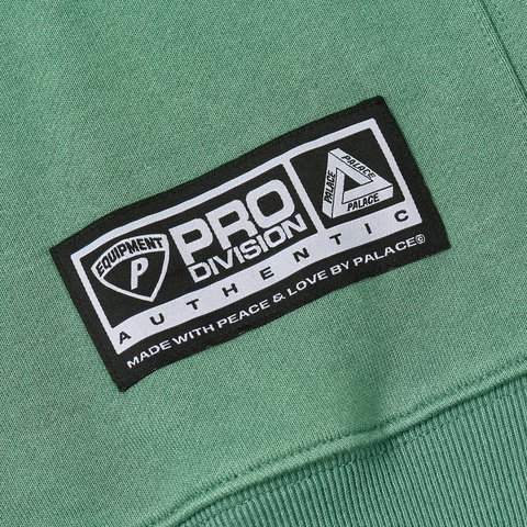 Palace PAL ATHLETICS CREW RACEY GREEN - Colorway