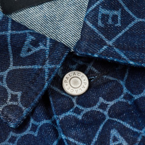 Palace HEART DENIM JACKET INDIGO - Colorway