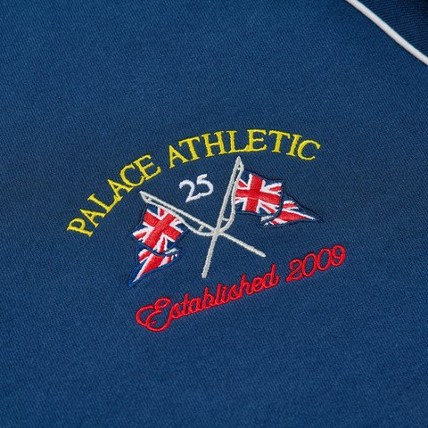 Palace ATHLETIC ZIP FUNNEL NAVY - Colorway