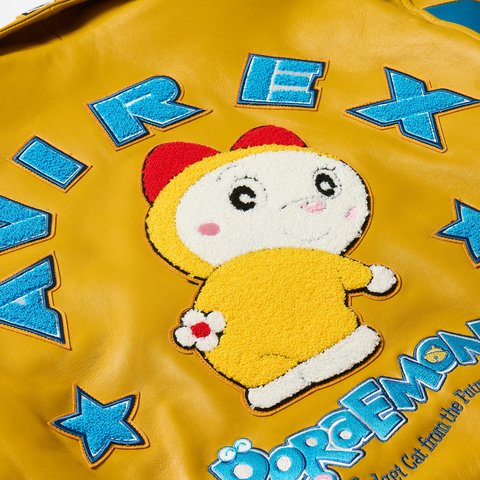 Palace PALACE DORAEMON AVIREX JACKET YELLOW - Colorway