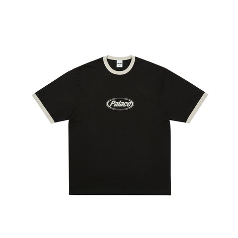 Palace ELIPSE RINGER T-SHIRT BLACK - Colorway