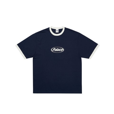Palace ELIPSE RINGER T-SHIRT NAVY - Colorway