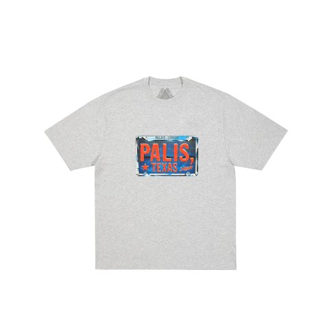 Palace PALIS TEXAS T-SHIRT GREY MARL - Colorway