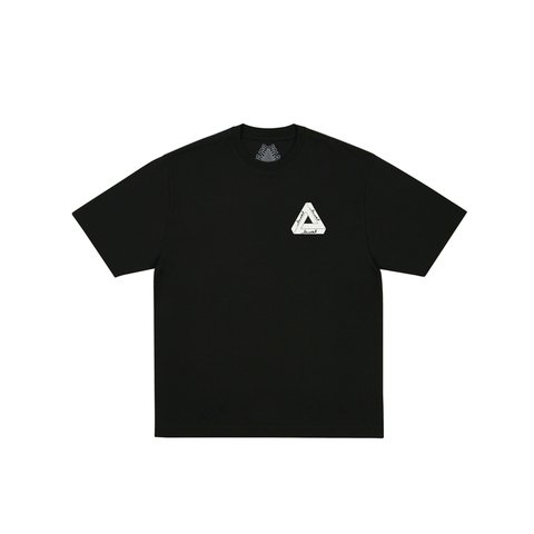 Palace TRI LINGUAL T-SHIRT BLACK - Colorway