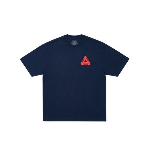 Palace TRI LINGUAL T-SHIRT NAVY - Colorway