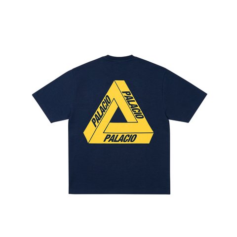 Palace TRI LINGUAL T-SHIRT NAVY - Colorway