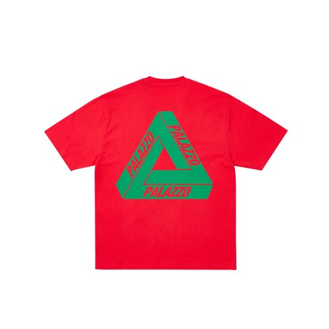 Palace TRI LINGUAL T-SHIRT TRUEST RED - Colorway
