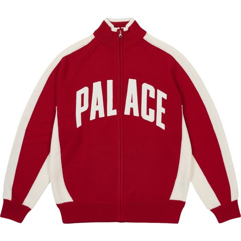 Palace ARCH FUNNEL KNIT TRUEST RED - $208.00