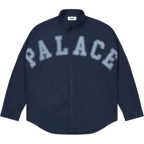 Palace ARCHY SHIRT NAVY - $178.00