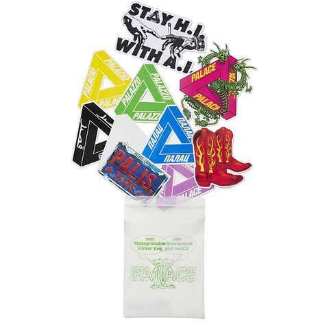 Palace AUTUMN STICKER PACK MULTI - $11.00