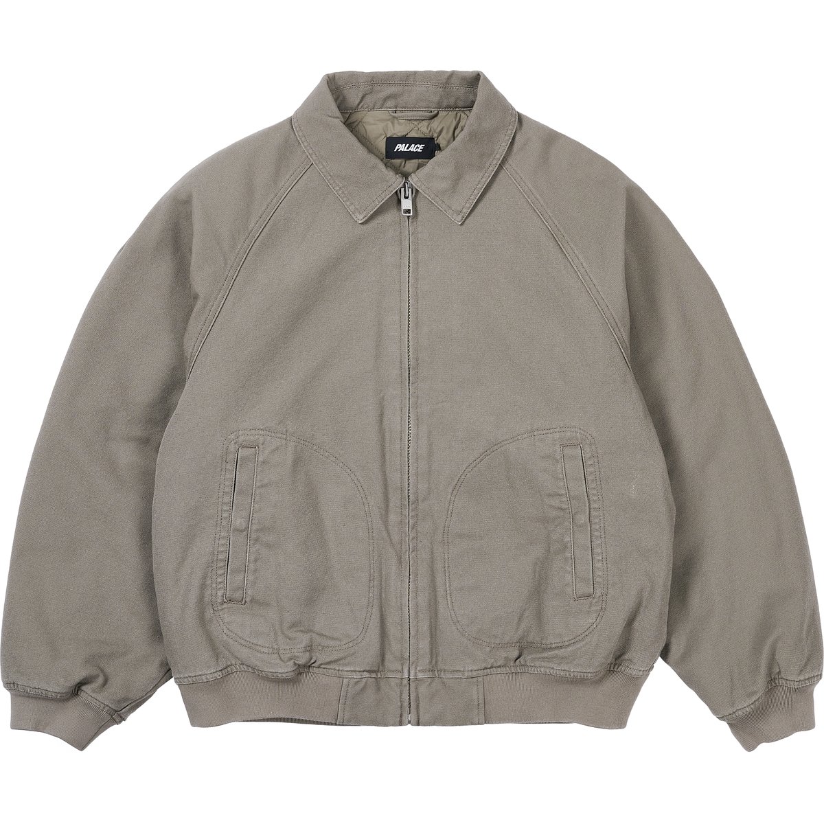 BOSSY CANVAS JACKET GREY