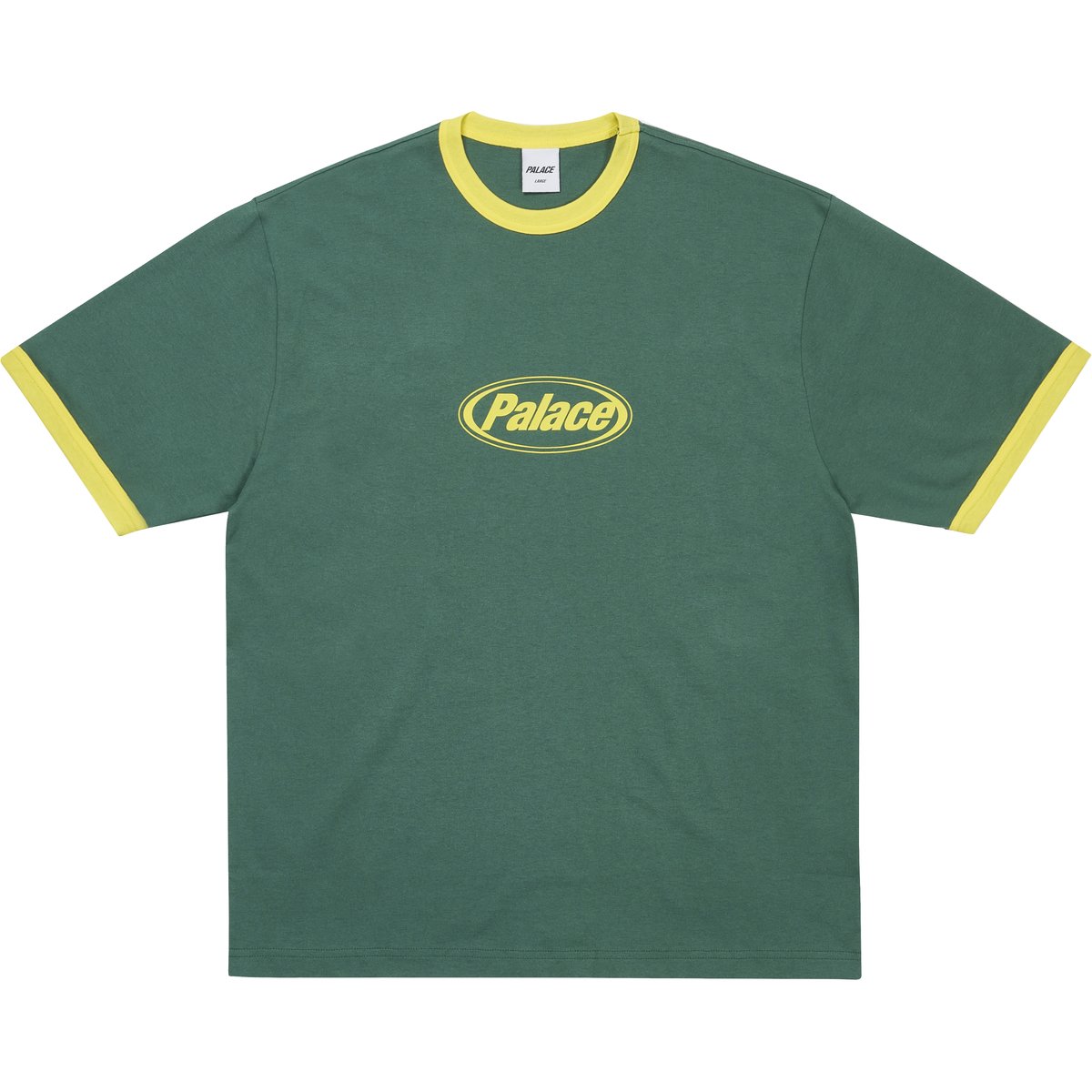 ELIPSE RINGER T-SHIRT RACEY GREEN