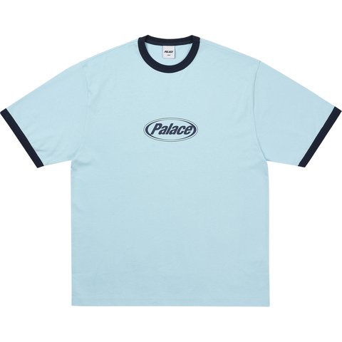 Palace ELIPSE RINGER T-SHIRT SKYLINE BLUE - $68.00