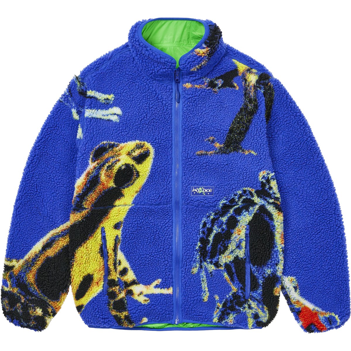 FROGGER REVERSIBLE FLEECE BLUE