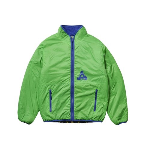 Palace FROGGER REVERSIBLE FLEECE BLUE - Colorway