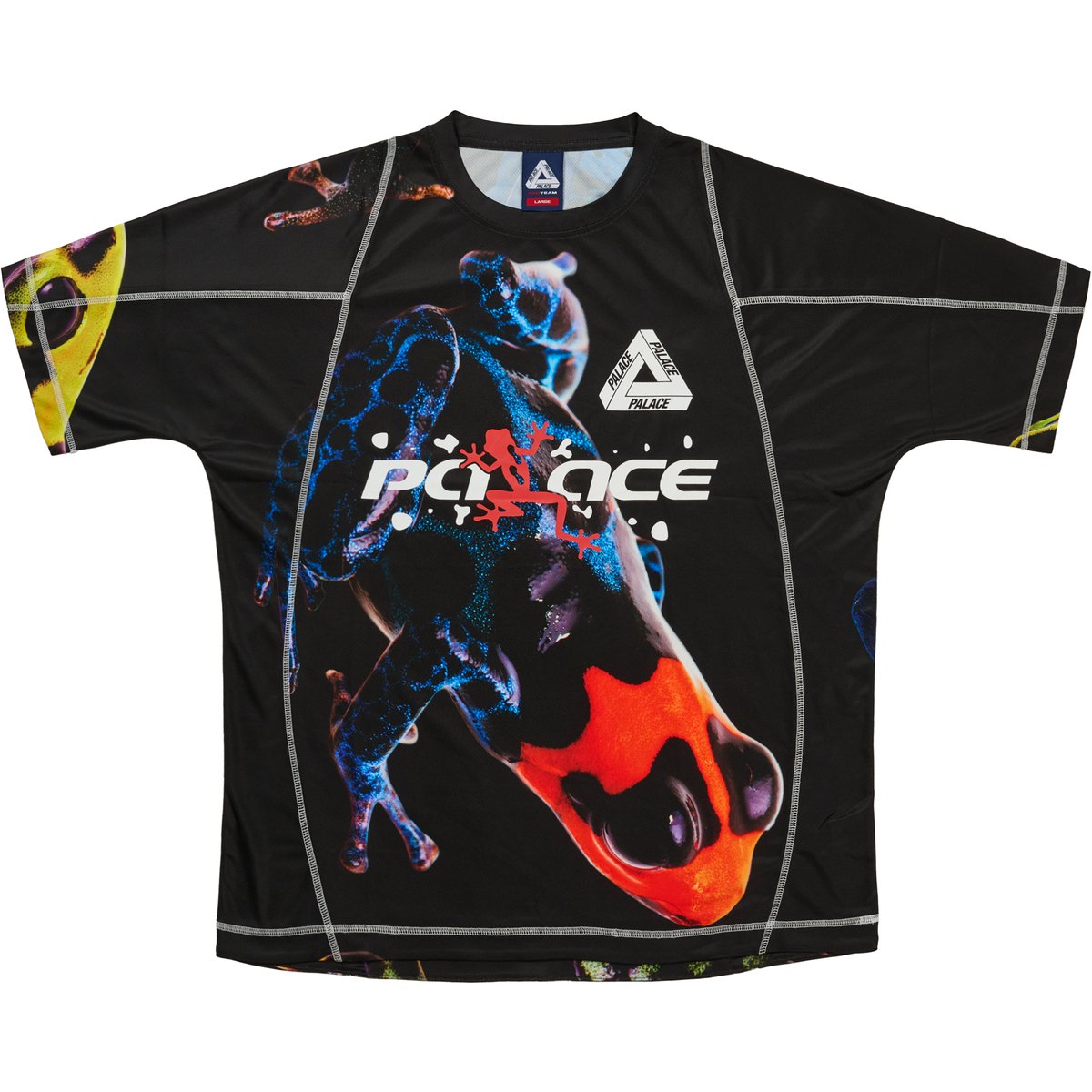 FROGGER TECH JERSEY BLACK FROG