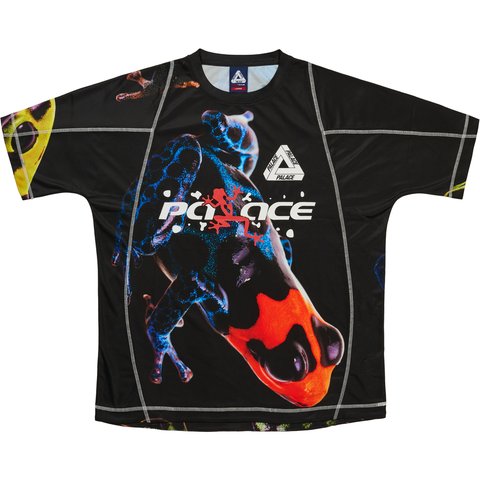 Palace FROGGER TECH JERSEY BLACK FROG - $148.00