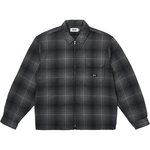 GHOST ZIP SHIRT BLACK