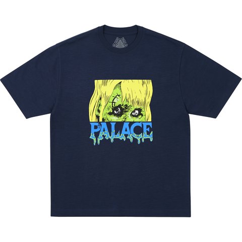Palace GHOUL T-SHIRT NAVY - $48.00