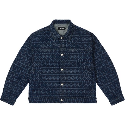Palace HEART DENIM JACKET INDIGO - $268.00