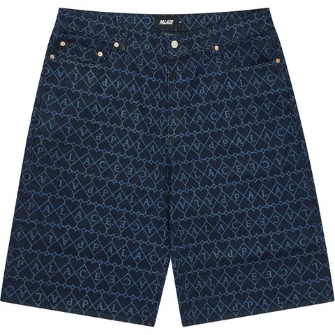 Palace HEART DENIM SHORT INDIGO - $168.00
