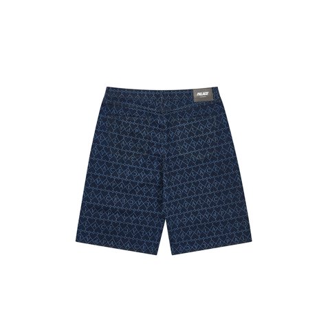 Palace HEART DENIM SHORT INDIGO - Colorway