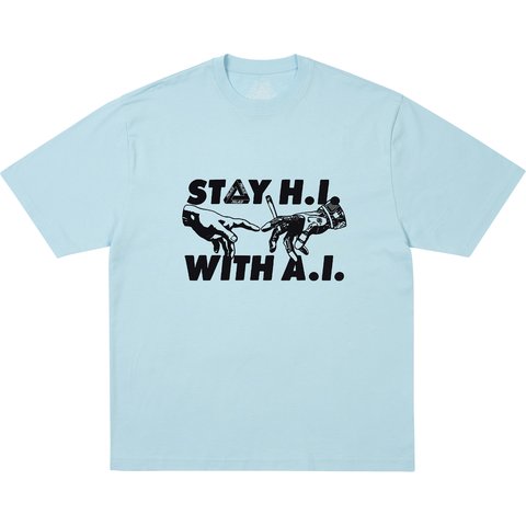 Palace INDICA T-SHIRT SKYLINE BLUE - $48.00