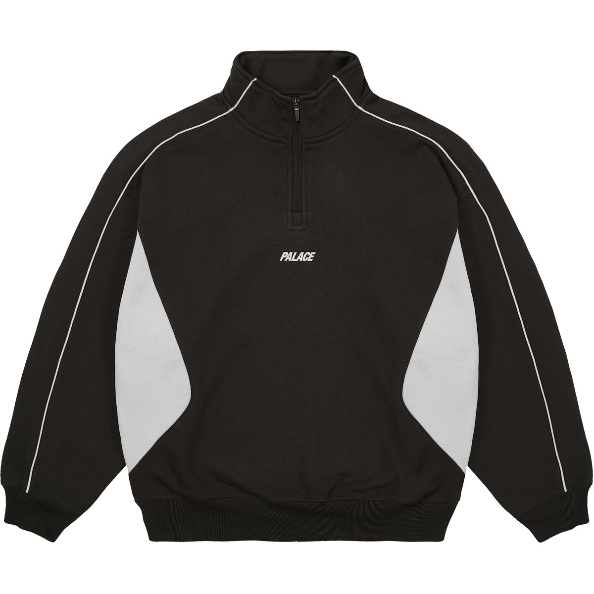 INSERTO 1/4 ZIP BLACK