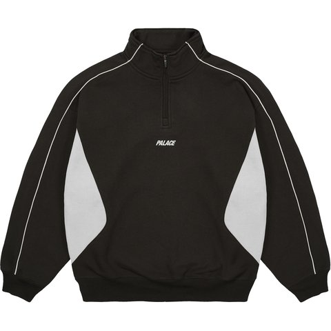 Palace INSERTO 1/4 ZIP BLACK - $168.00