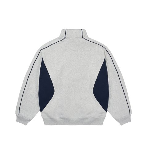 Palace INSERTO 1/4 ZIP GREY MARL - Colorway