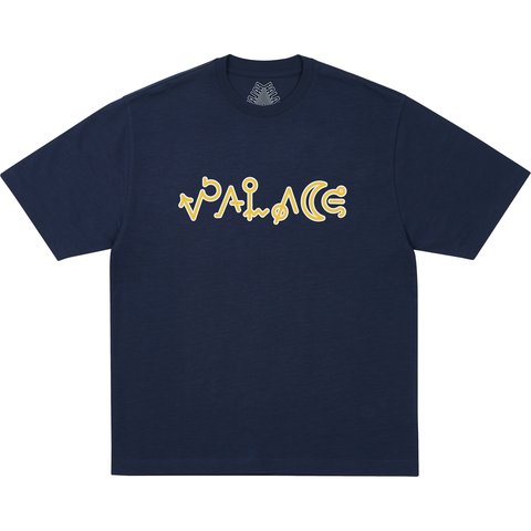 Palace NAVIGATION T-SHIRT NAVY - $48.00